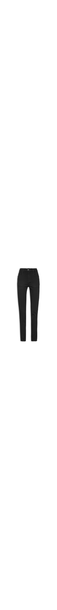 Calça Feminina Jeans Skinny Basic High - Preto