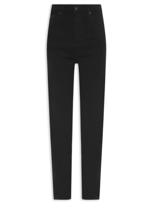 Calça Feminina Jeans Skinny Basic High – Preto