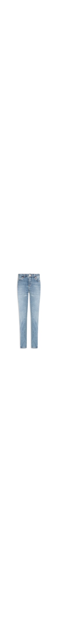 Calça Feminina Jeans Skinny Basic Midi - Azul