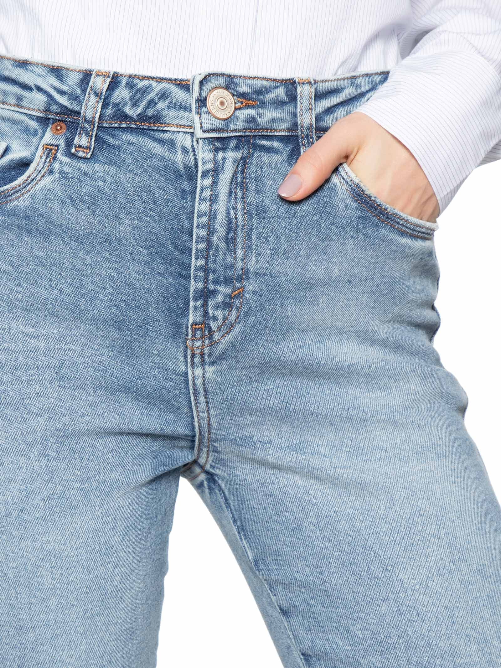 Calça Feminina Jeans Skinny Basic Midi Azul Animale Jeans
