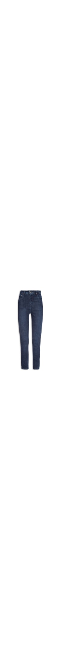 Calça Feminina Jeans Skinny Cintura Alta - Azul