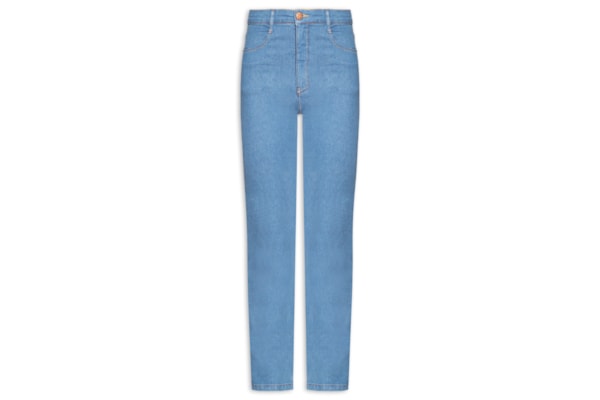 Calça Feminina Jeans Skinny Confort - Azul