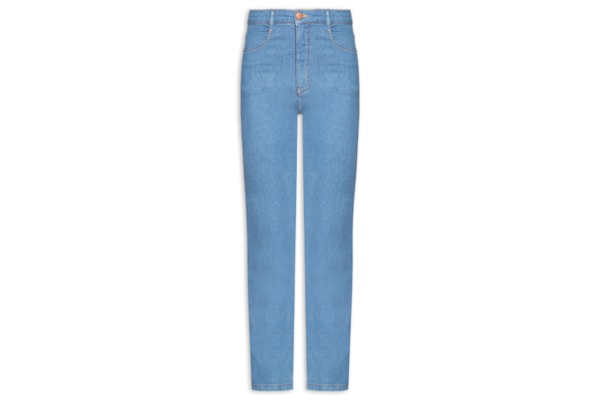 Calça Feminina Jeans Skinny Confort - Azul