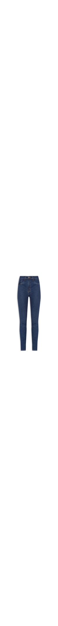 Calça Feminina Jeans Skinny High - Azul