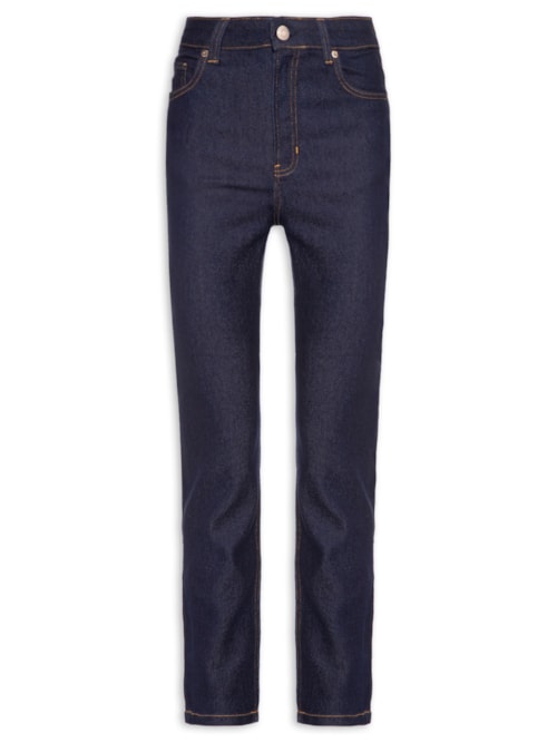 Calça Feminina Jeans Skinny Londres New Basic – Azul