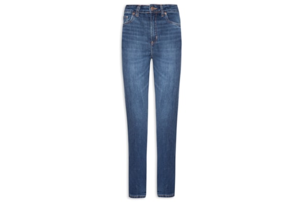 Calça Feminina Jeans Skinny Londres New Basic – Azul