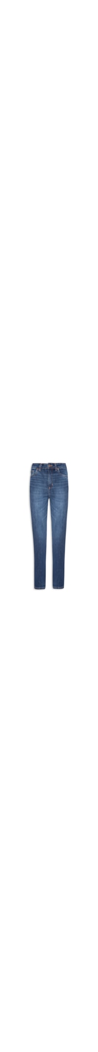 Calça Feminina Jeans Skinny Londres New Basic – Azul