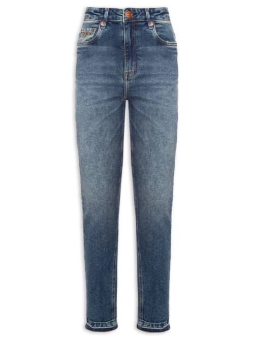 Calça Feminina Jeans Skinny Midi – Azul