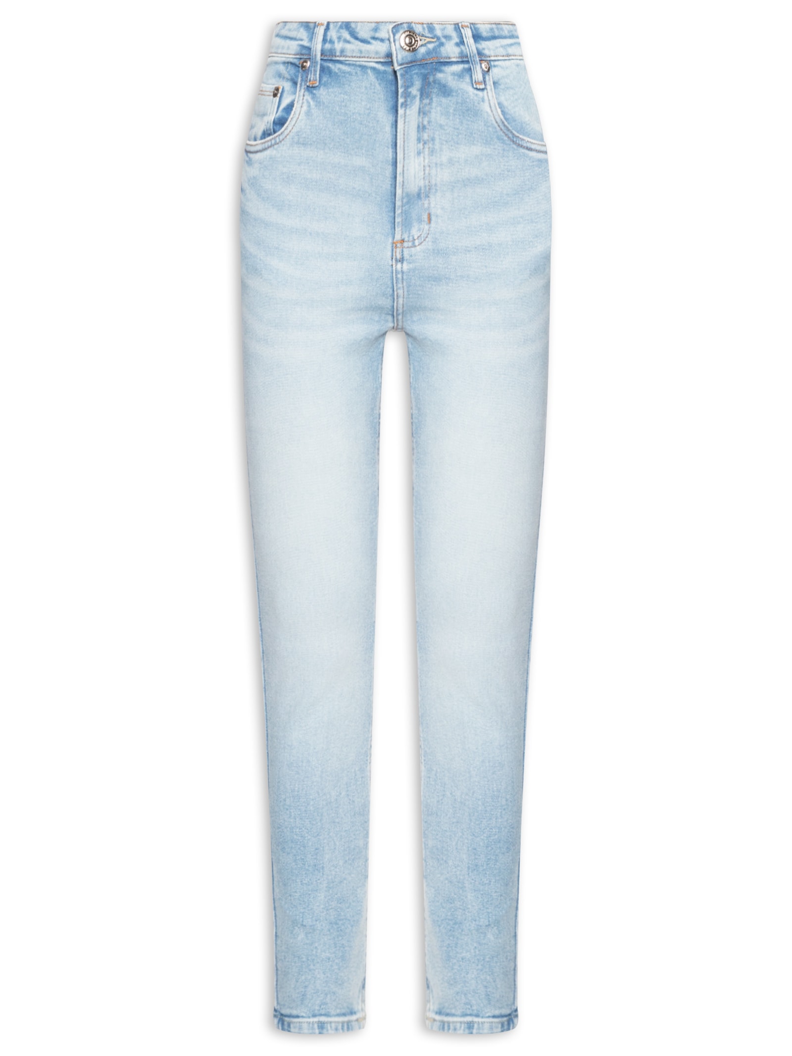 Calça Feminina Jeans Skinny Midi Azul Animale Jeans