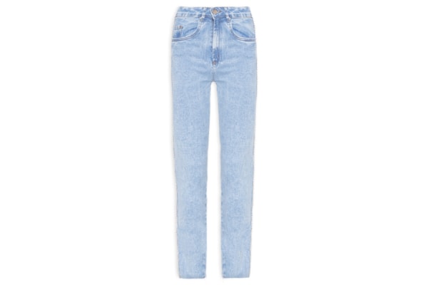 Calça Feminina Jeans Skinny Super High - Azul