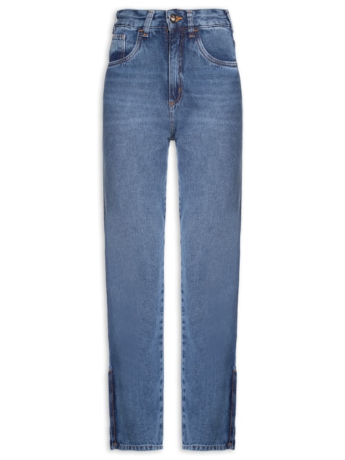 Calça Feminina Jeans Slim – Azul