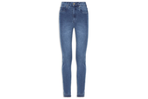 Calça Feminina Jeans Stellar Skinny - Azul
