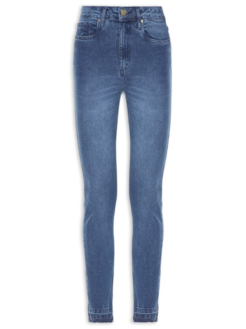 Calça Feminina Jeans Stellar Skinny - Azul