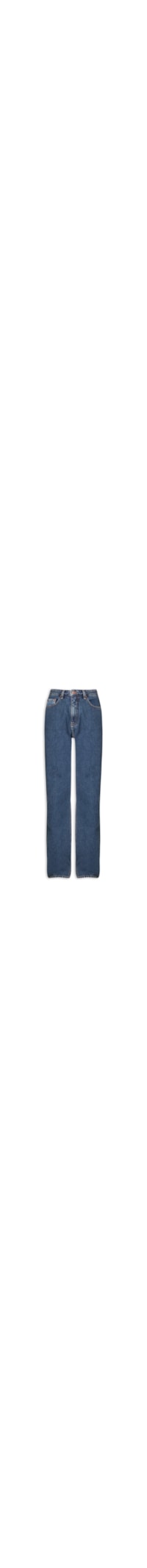 Calça Feminina Jeans Straight - Azul