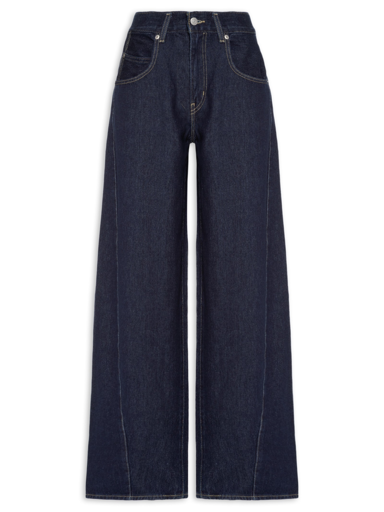 Levi's - Calça Feminina Jeans Super Baggy Barrel - Azul