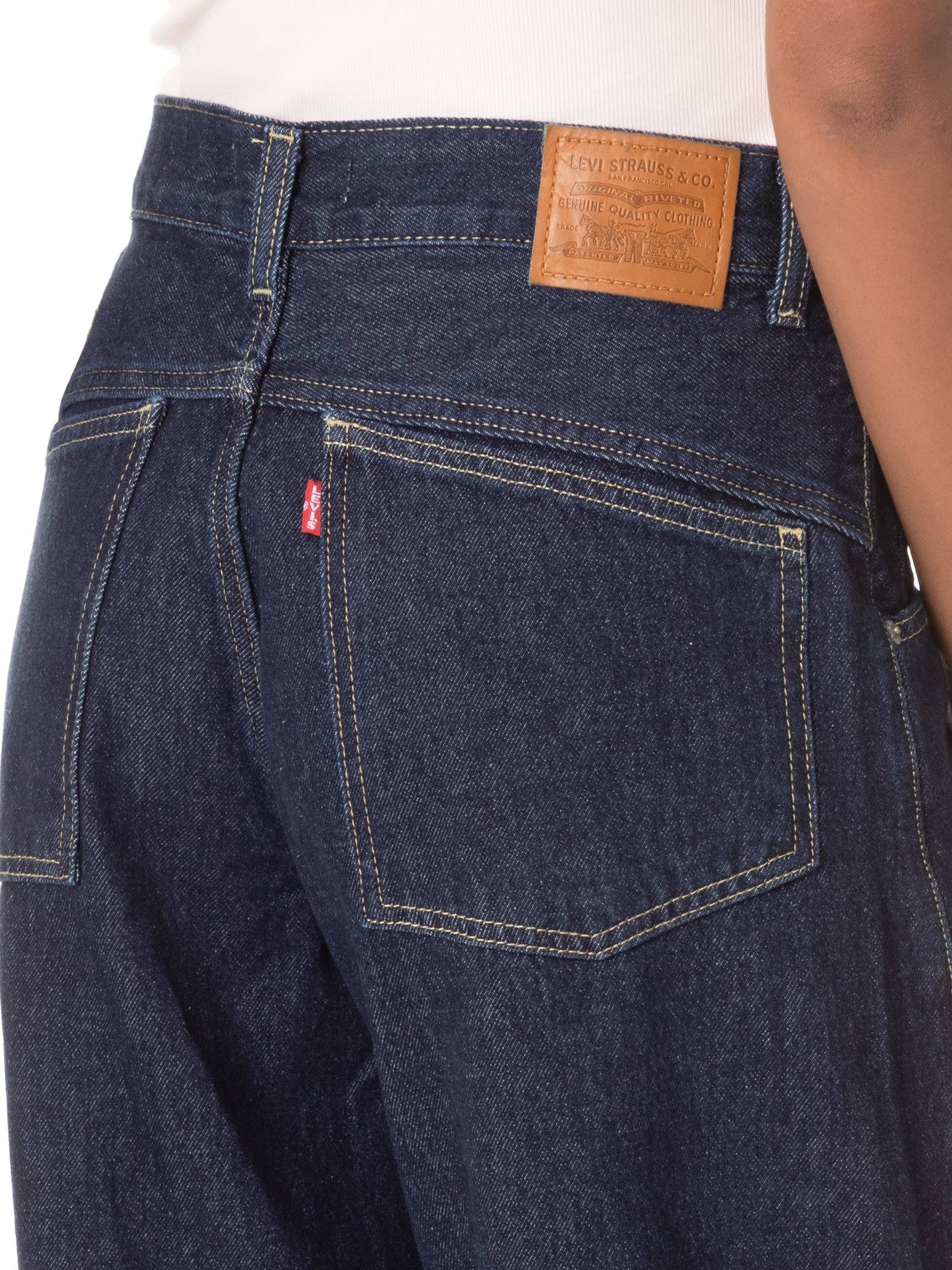 Calça Feminina Jeans Super Baggy Barrel Azul Levi's