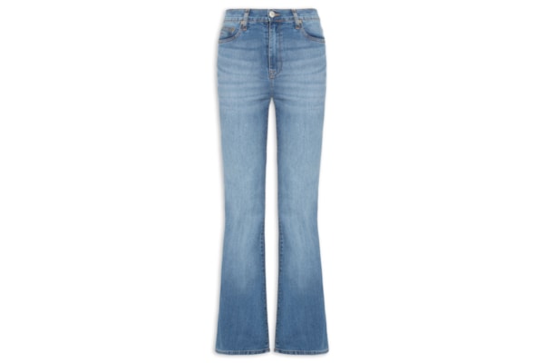 Calça Feminina Jeans Sylvia High - Azul