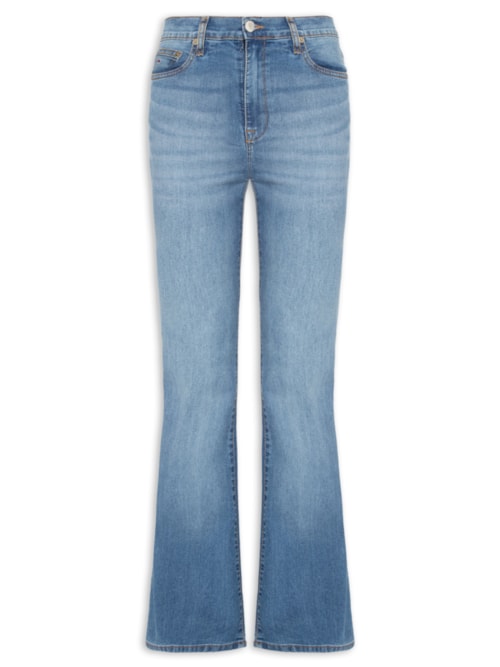 Calça Feminina Jeans Sylvia High – Azul