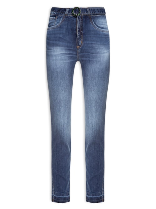 Calça Feminina Jeans Vesta Shape Now – Azul