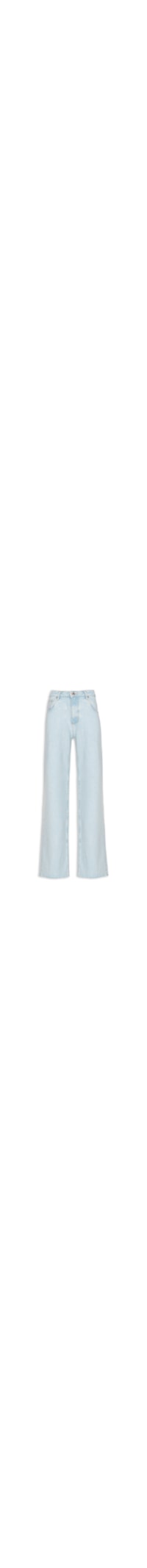 Calça Feminina Jeans Wide Leg - Azul