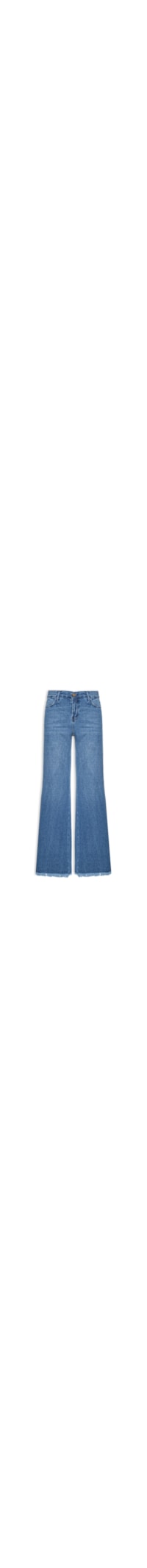 Calça Feminina Jeans Wide Leg - Azul