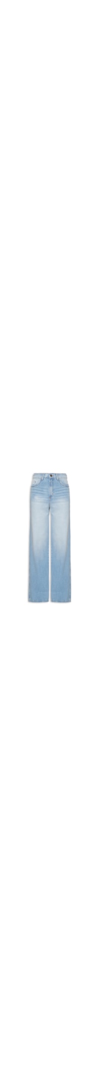 Calça Feminina Jeans Wide Leg Super High - Azul