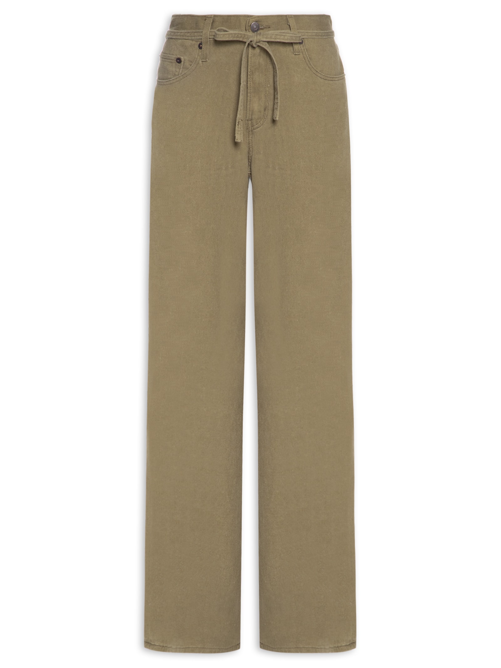 Calça Feminina Jeans XL Straight Marrom Levi's