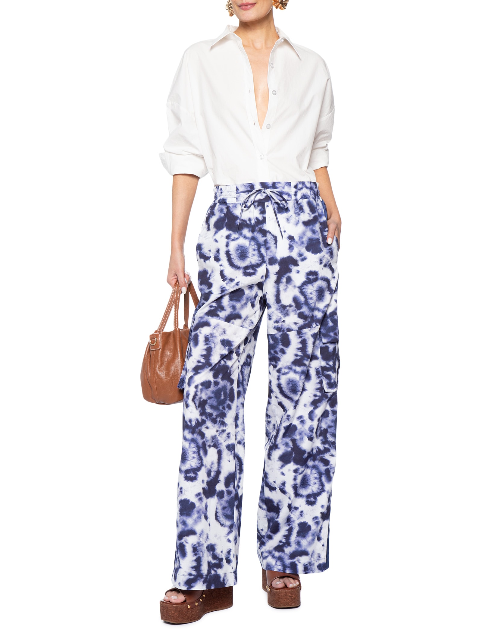 Calça Feminina Jéssica Azul Le Lis