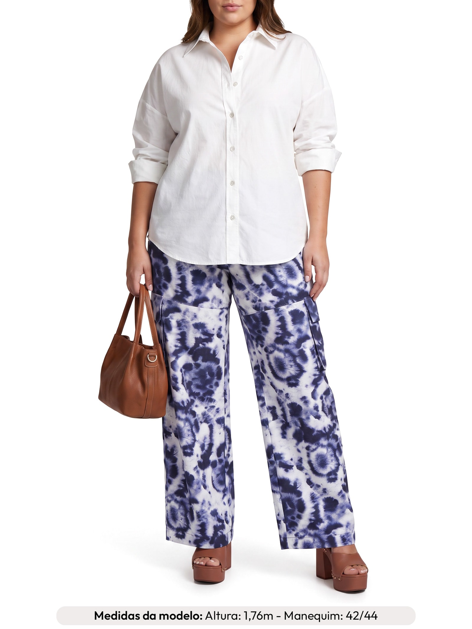Calça Feminina Jéssica Azul Le Lis