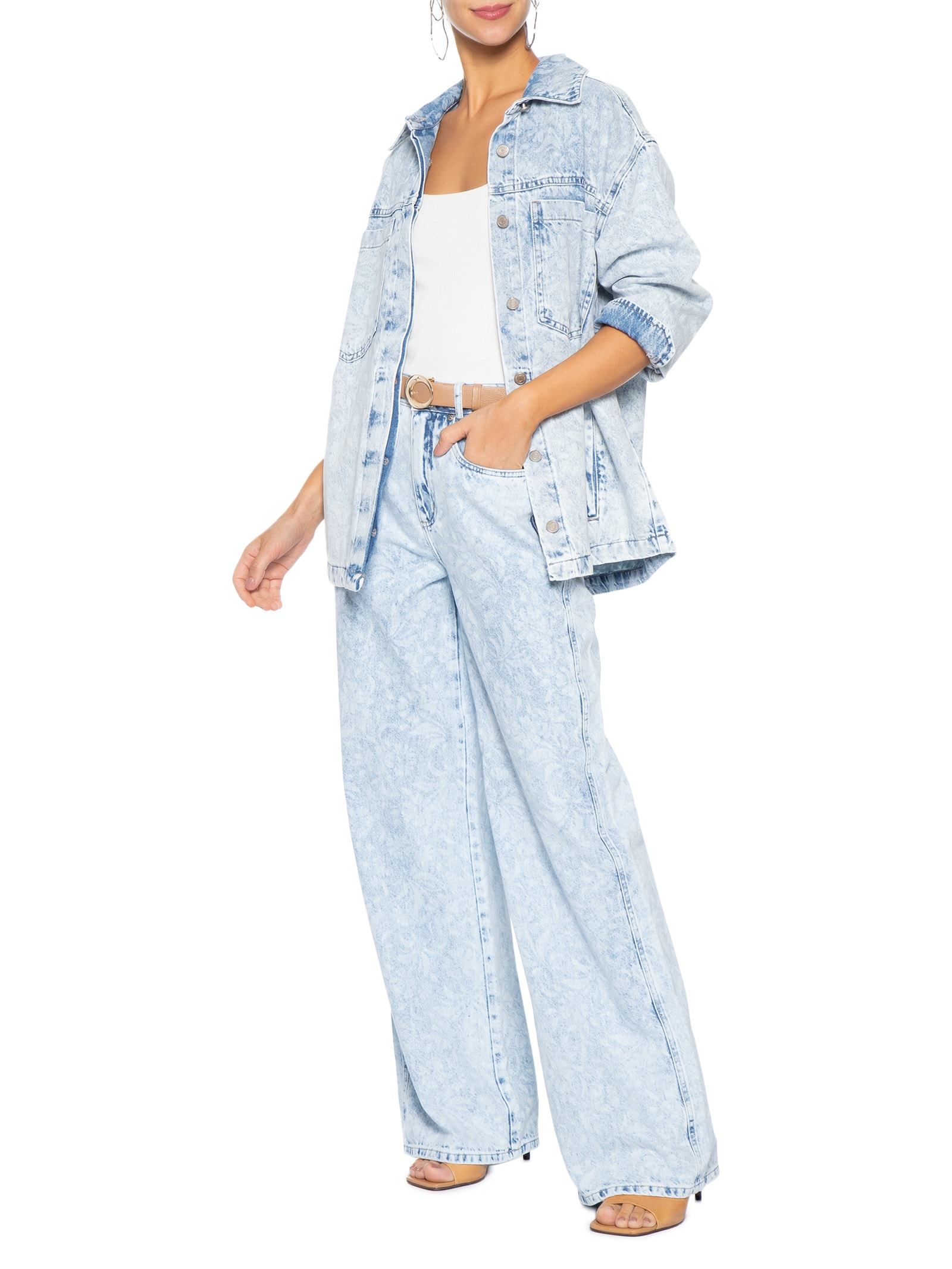 Calça Feminina Joana Azul P7 Jeans
