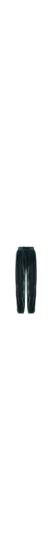 Calça Feminina Jogger Veludo - Azul
