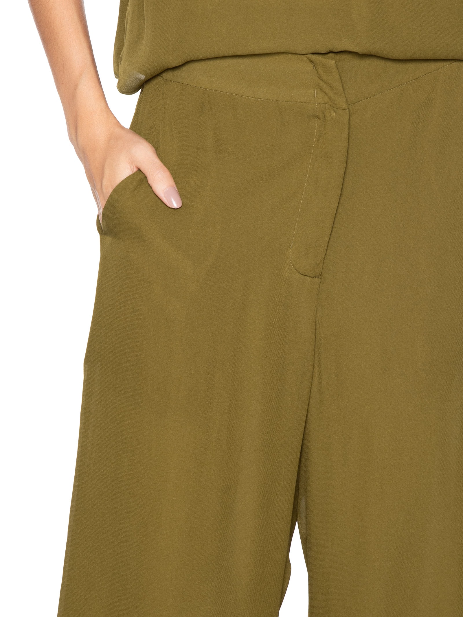 Calça Feminina Jogger Verde Animale Jeans