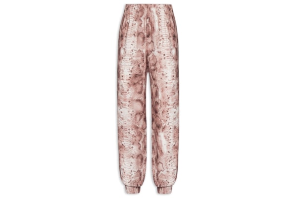Calça Feminina Jogging Estampada - Rosa