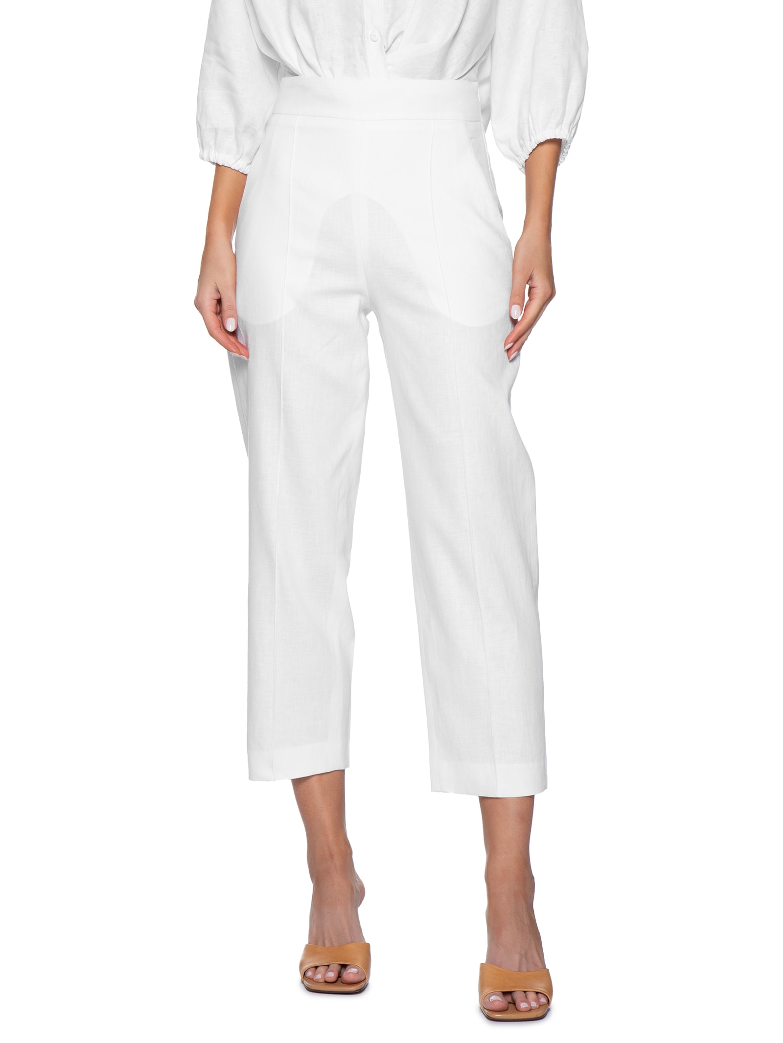 Calça Feminina Joyce Branco Le Lis