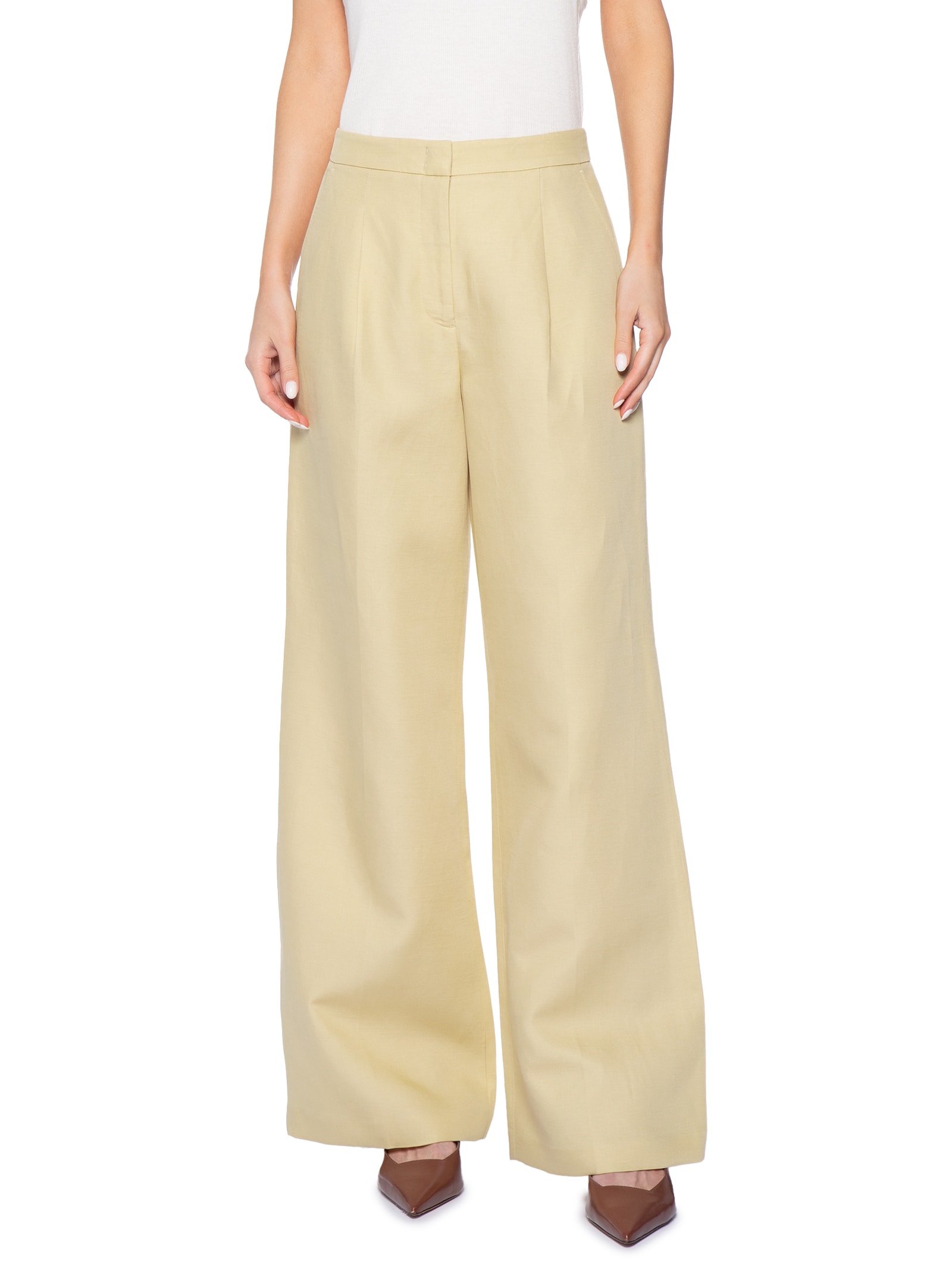 Calça Feminina Julia Reta Amarelo Le Lis