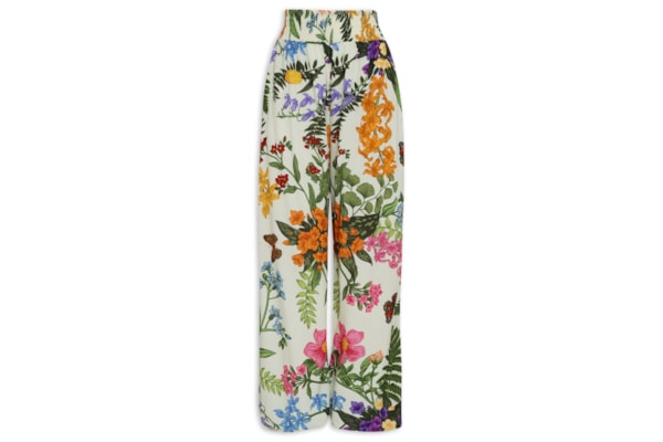 Calça Feminina Kali Mix Botanic - Branco
