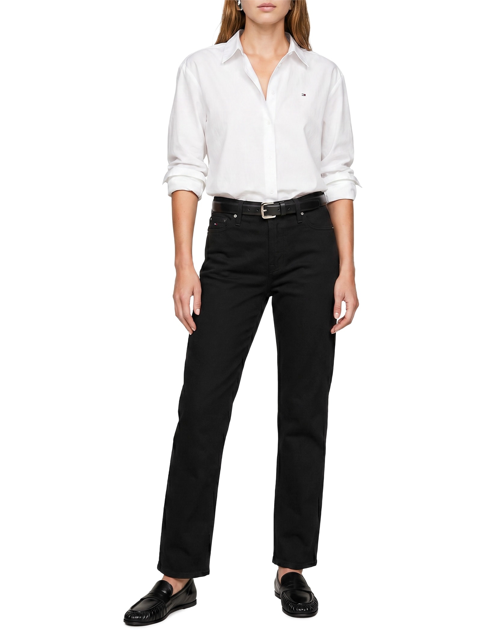 Calça Feminina Kira Mr Slim Azul Tommy Jeans