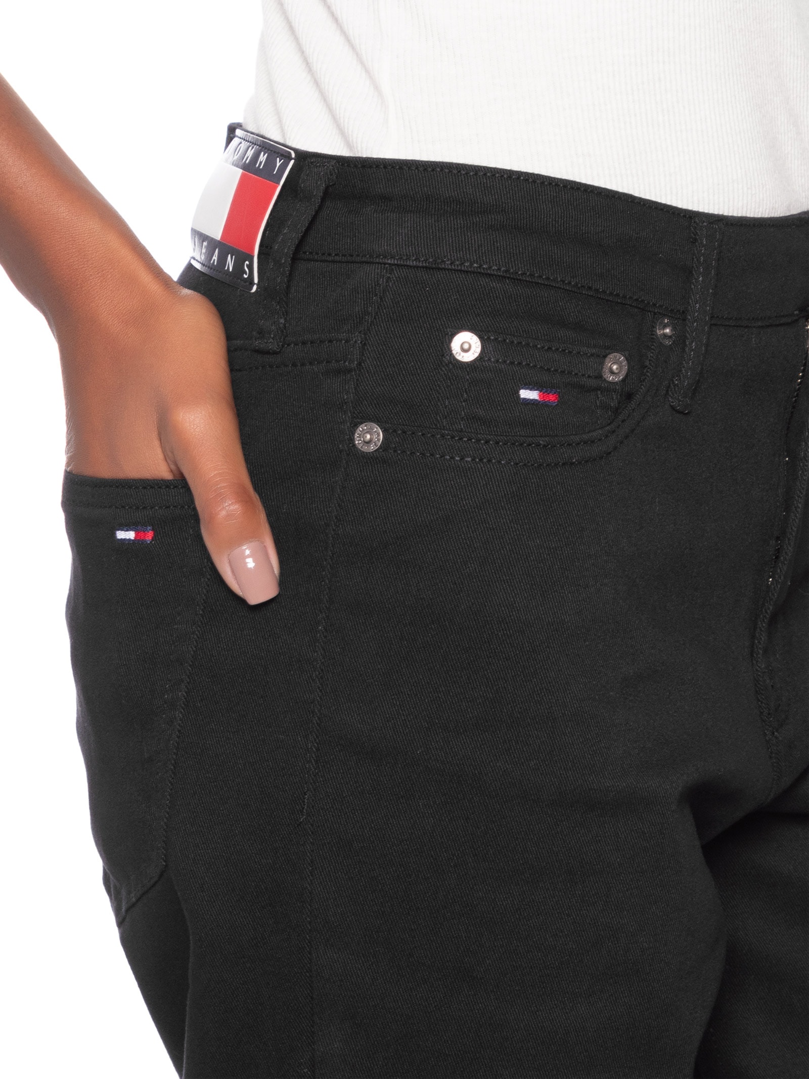 Calça Feminina Kira Mr Slim Azul Tommy Jeans