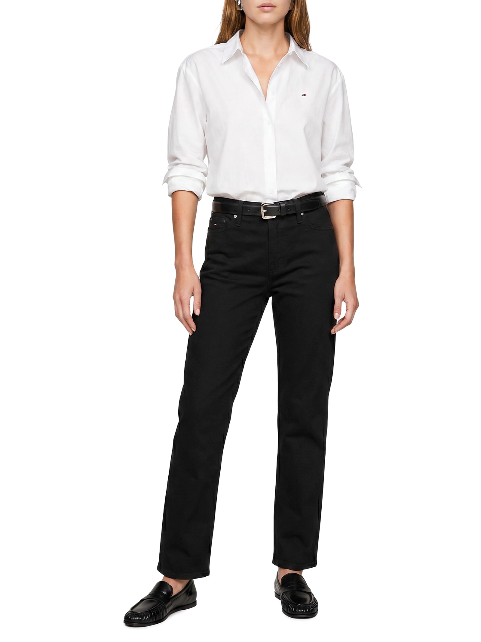 Calça Feminina Kira Mr Slim Azul Tommy Jeans