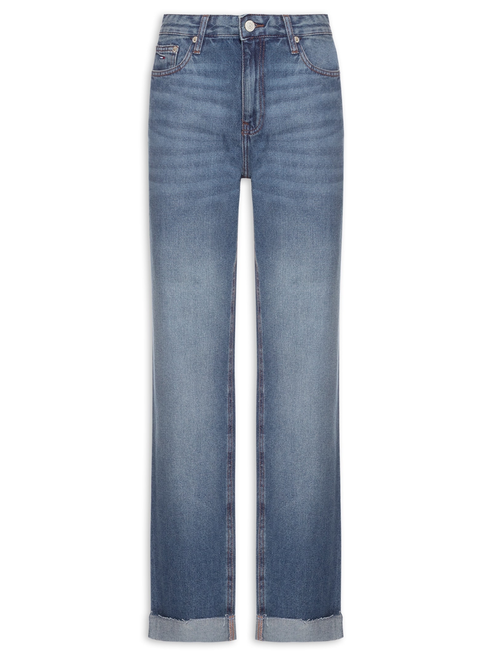 Calça Feminina Kira Mr Slim Azul Tommy Jeans