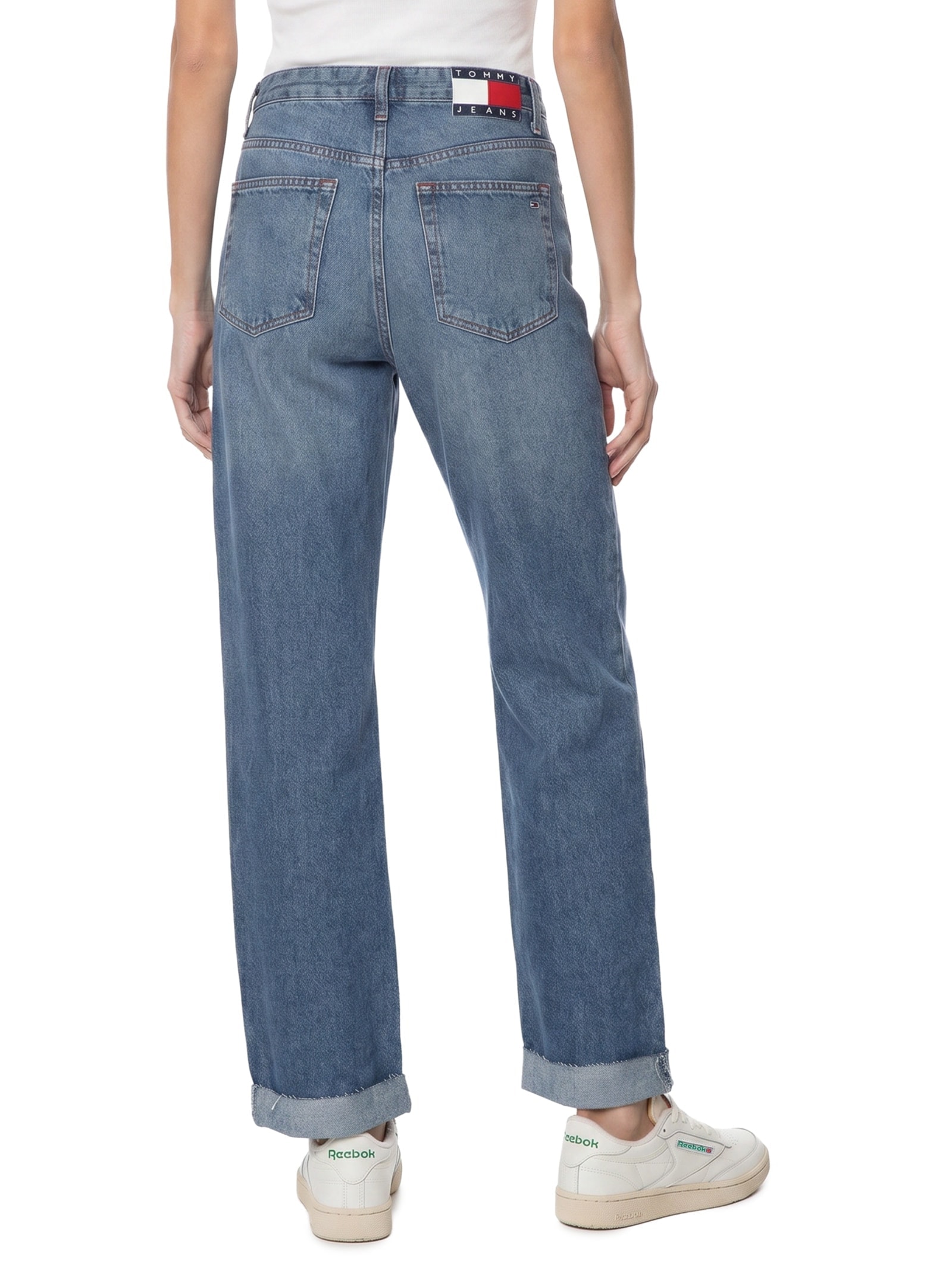Calça Feminina Kira Mr Slim Azul Tommy Jeans