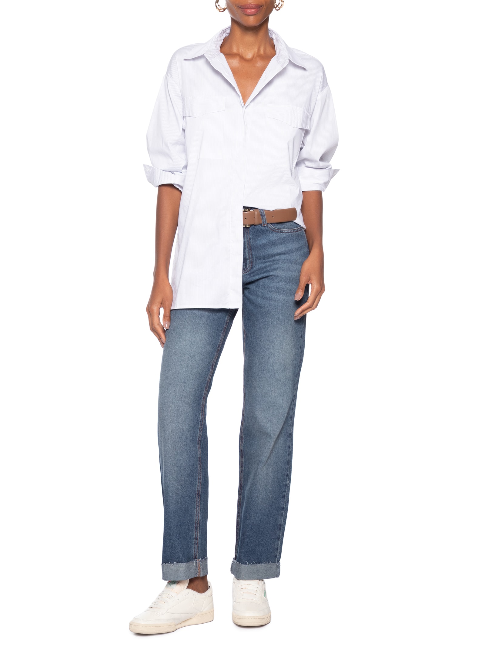 Calça Feminina Kira Mr Slim Azul Tommy Jeans