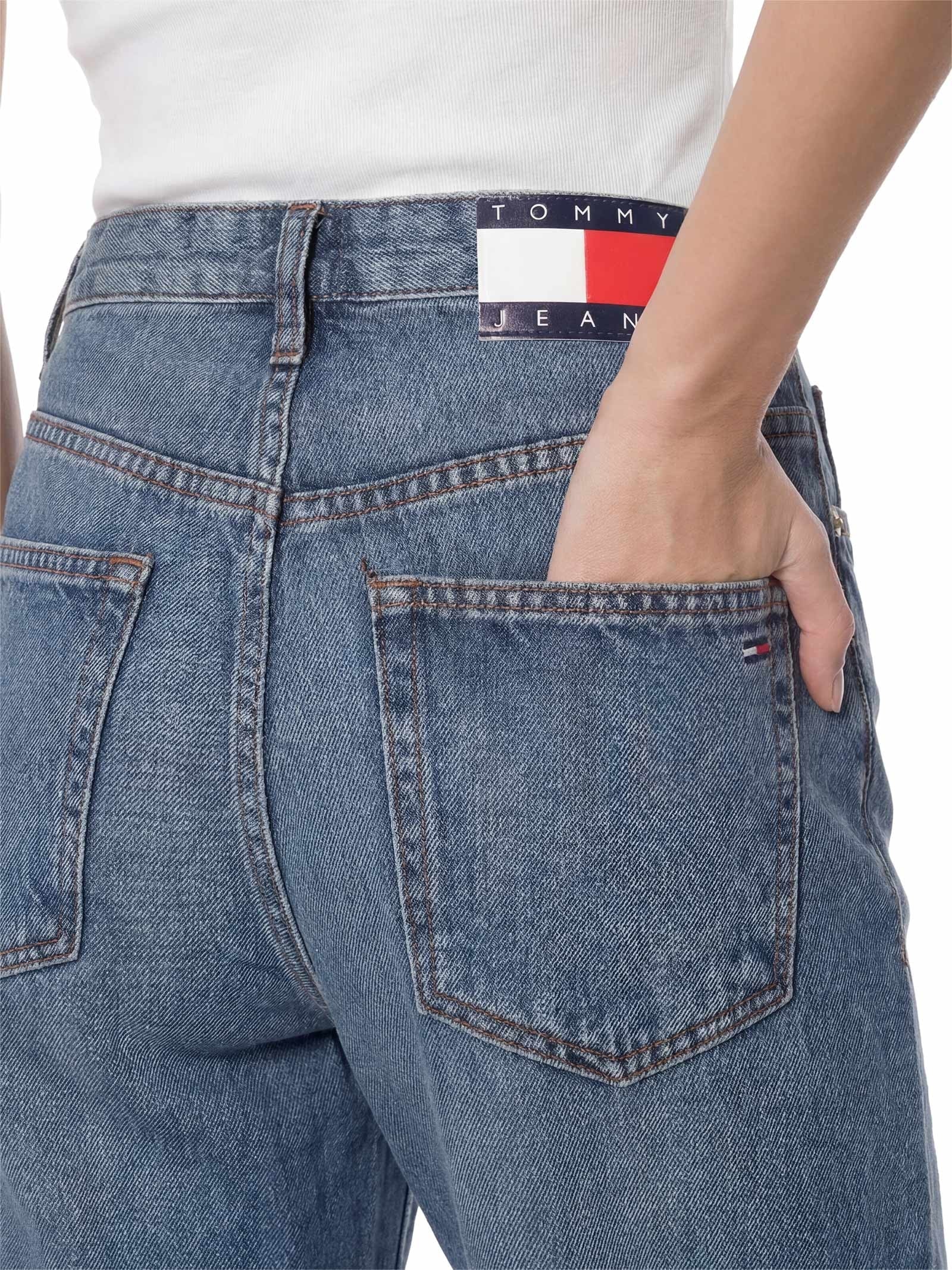 Calça Feminina Kira Mr Slim Azul Tommy Jeans