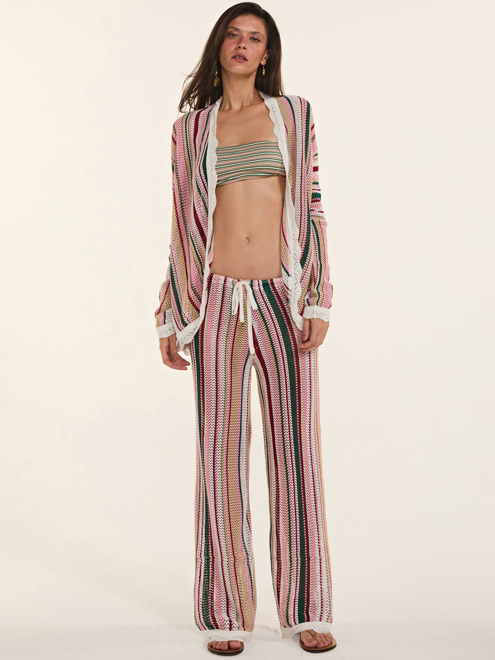 Calça Feminina Klein Rosa Triya
