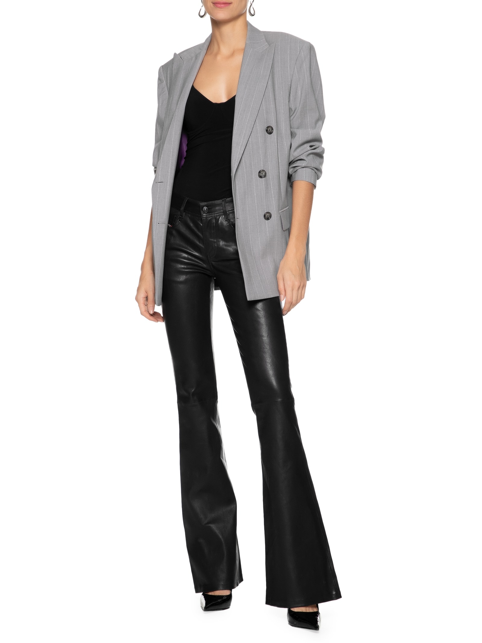 Calça Feminina L-Stellar Trousers Preto Diesel