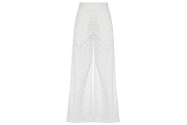 Calça Feminina Laise Bolso Faca - Branco 