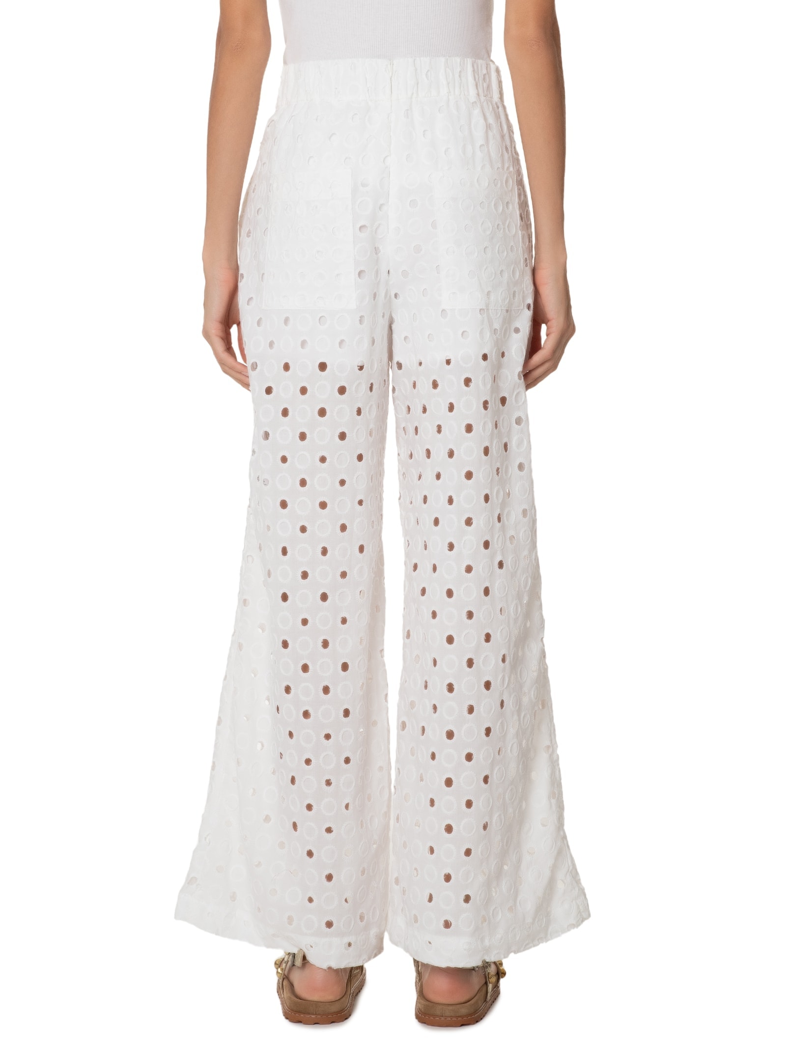 Calça Feminina Laise Bolso Faca Branco  Dress To