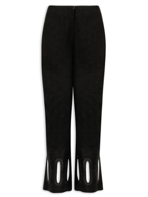 Calça Feminina Laura Detalhe – Preto