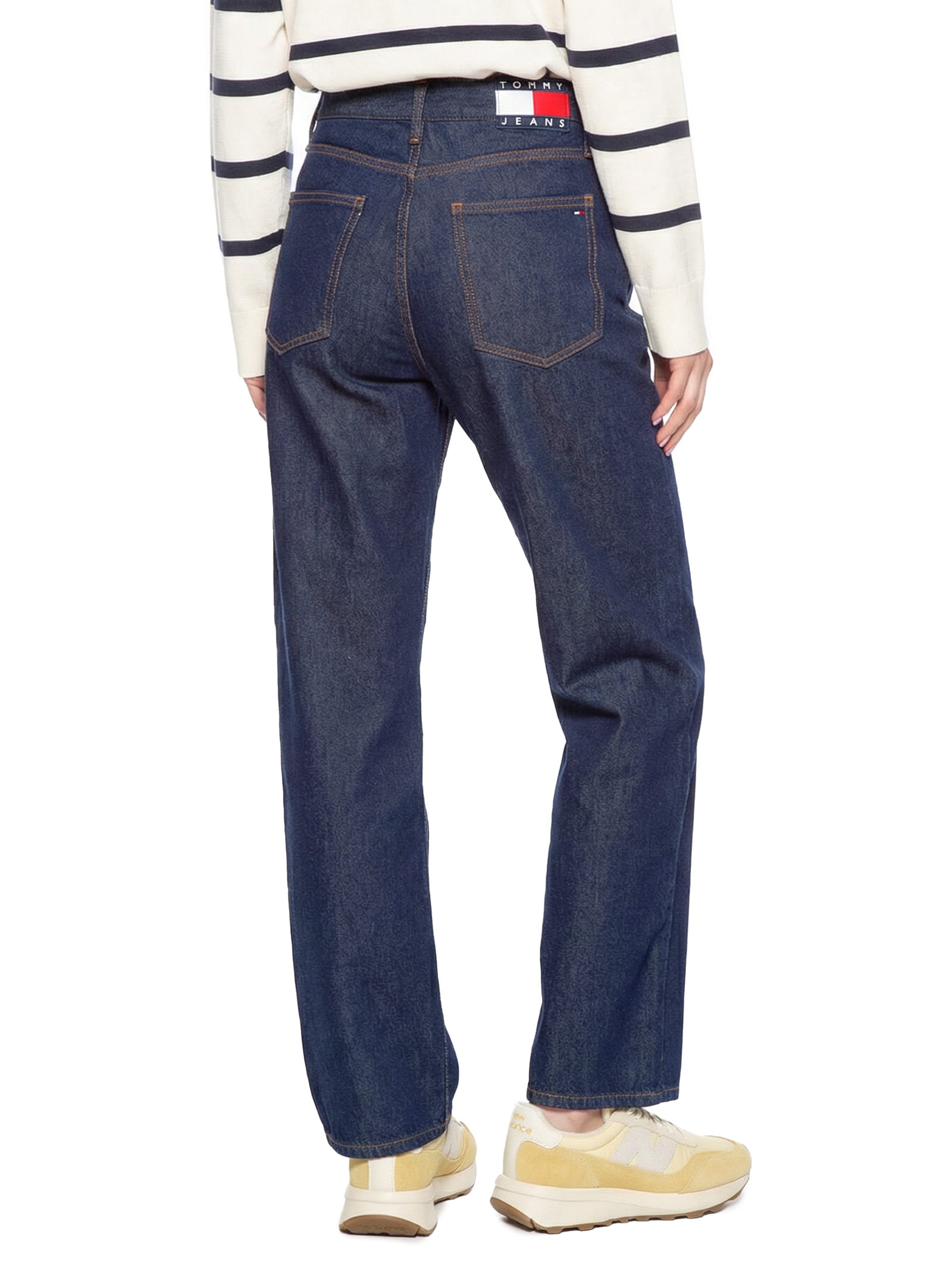 Calça Feminina Layla HR Slim Str DI4156 Azul Tommy Jeans