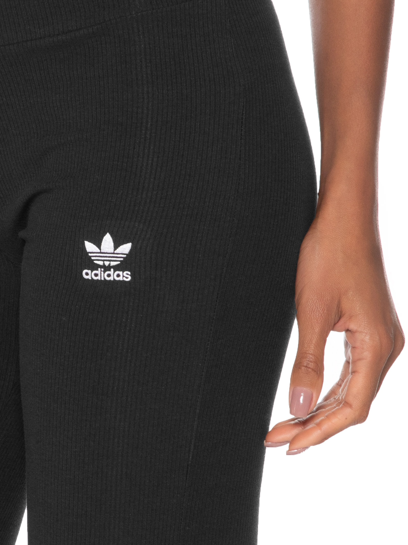 Calça Feminina Leg Essentials Flared Preto Adidas Originals